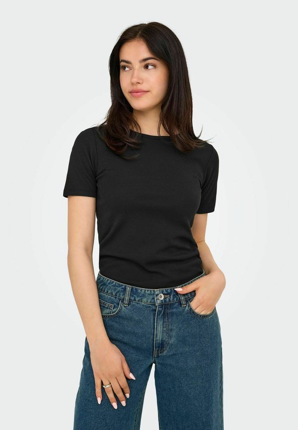 ONLY ONLELLI - Basic T-shirt - black