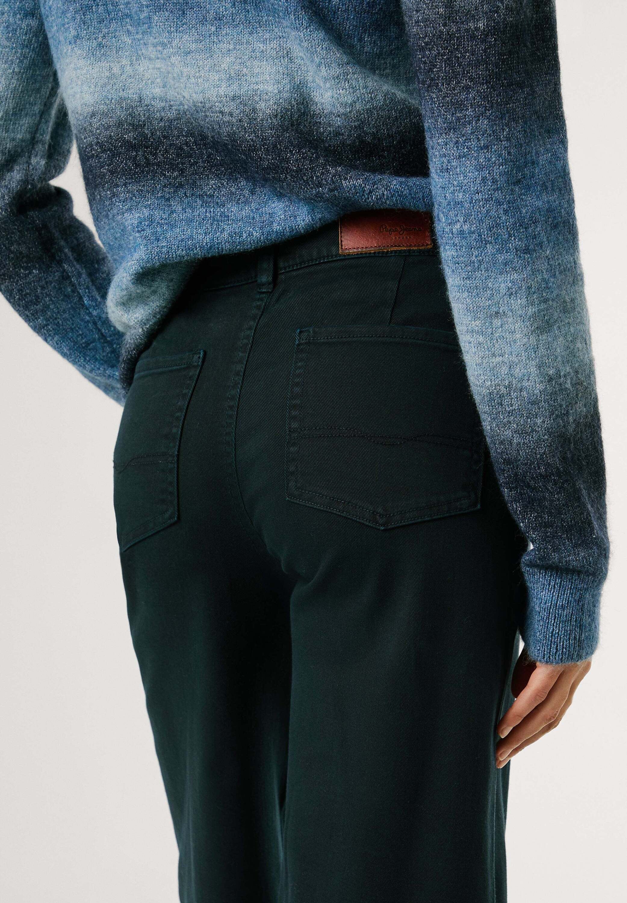 Pepe Jeans HIGH RISE WIDE CROP TANIA POCKET