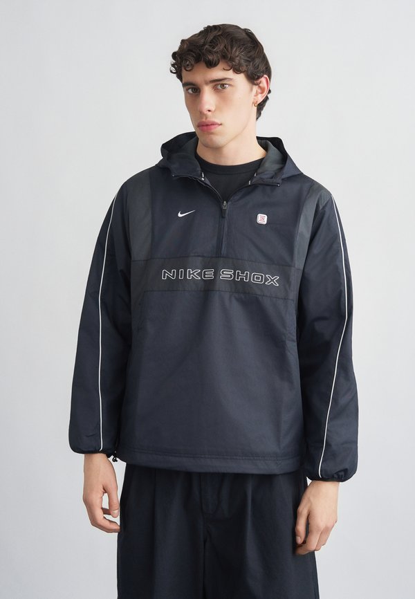 Nike Sportswear M NSW WVN HZ JKT SHOX - Summer jacket - black/anthracite