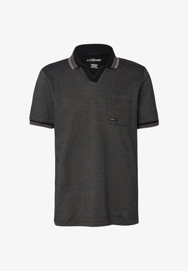 s.Oliver Polo shirt - schwarz