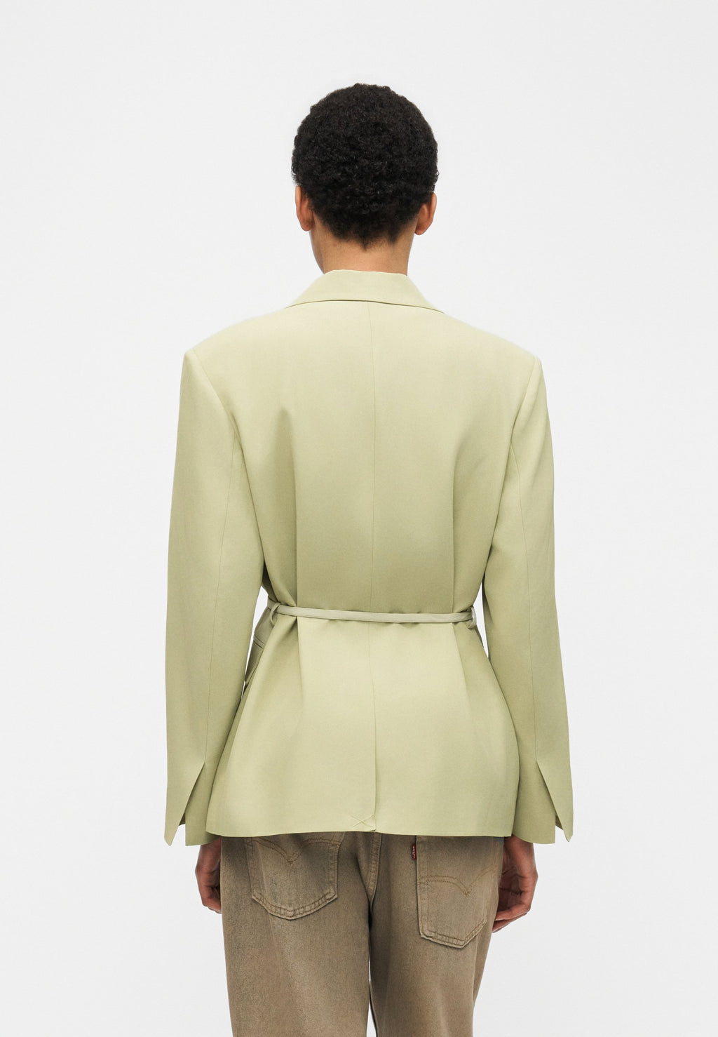 Selected Oversized belted