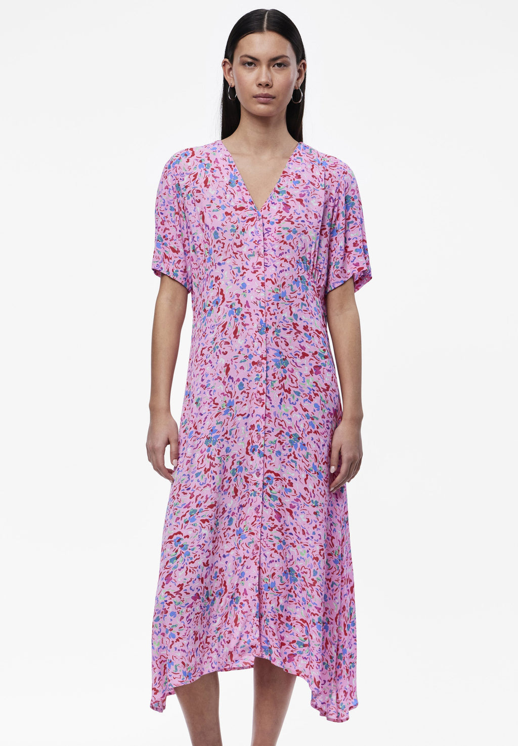 Pieces PCARINE MIDI DRESS