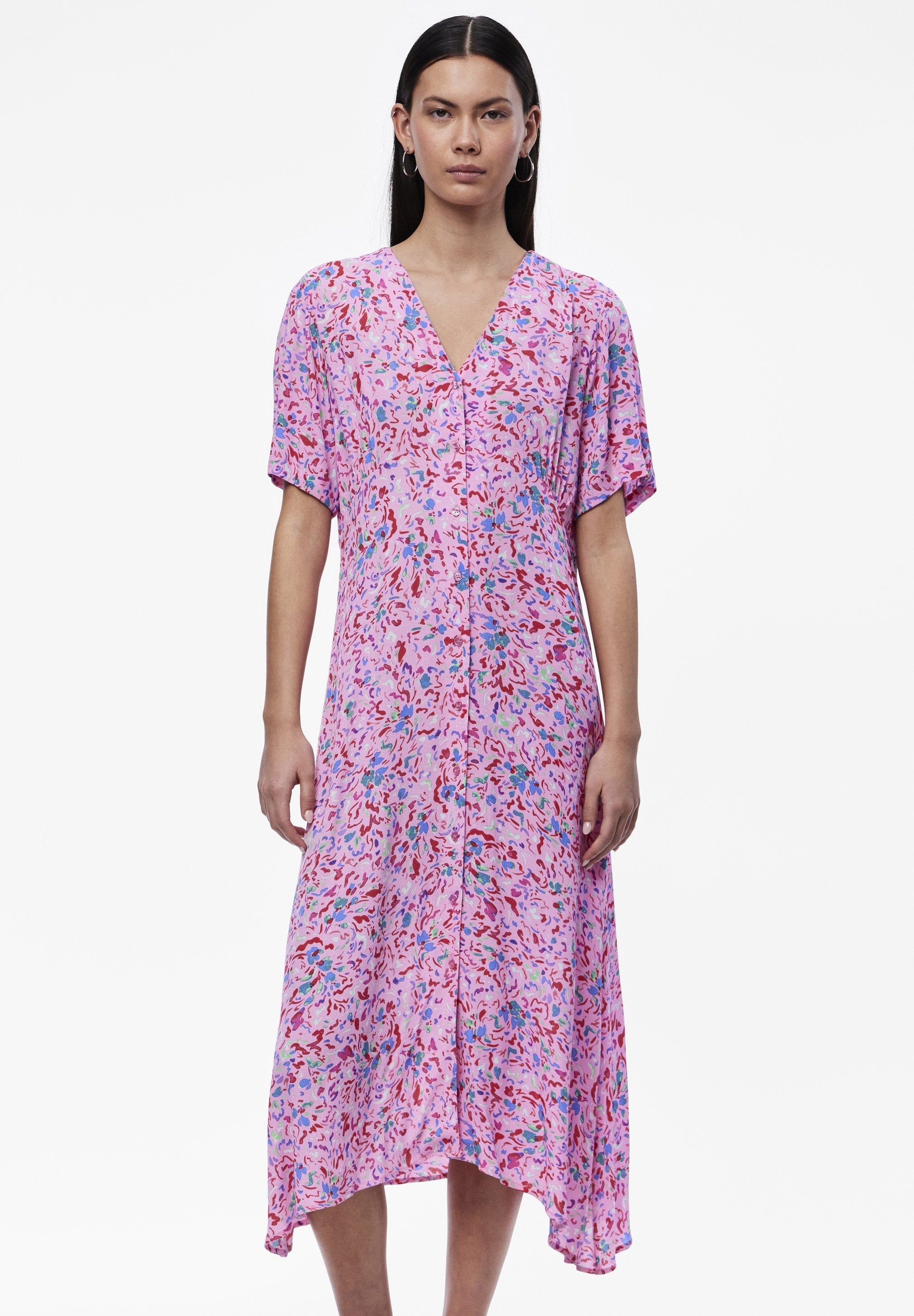 Pieces PCARINE MIDI DRESS