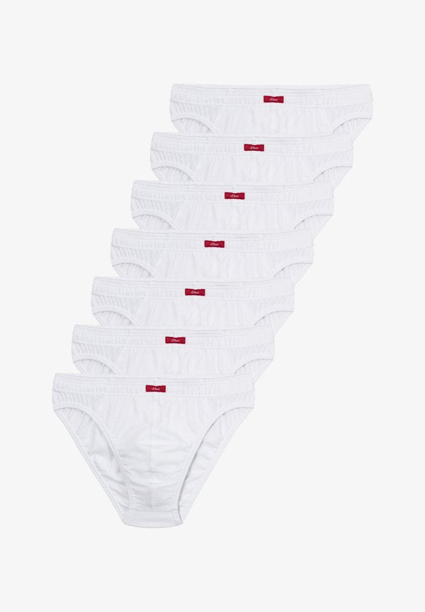 s.Oliver 7 PACK - Briefs - weiß
