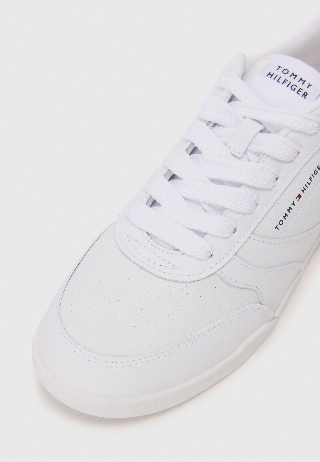 DEBOSSED LOGO CUPSOLE TRAINERS WITH LEATHER Media 5