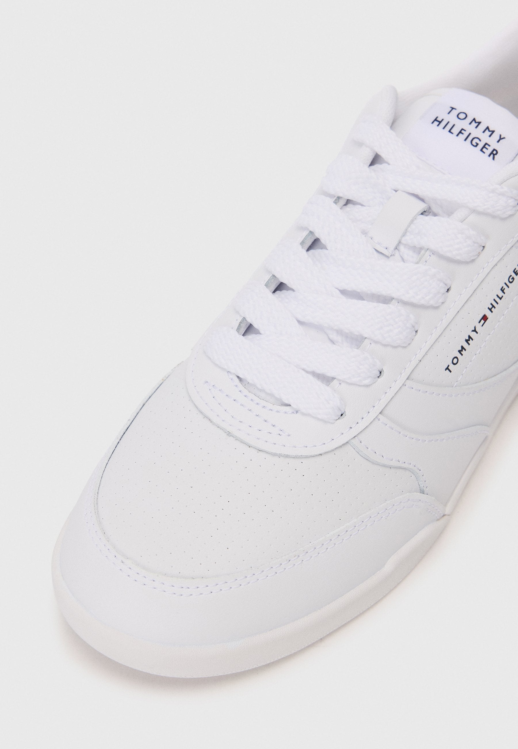 DEBOSSED LOGO CUPSOLE TRAINERS WITH LEATHER Media 5