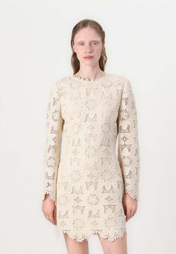Malina IMANI GUIPURE MINI DRESS