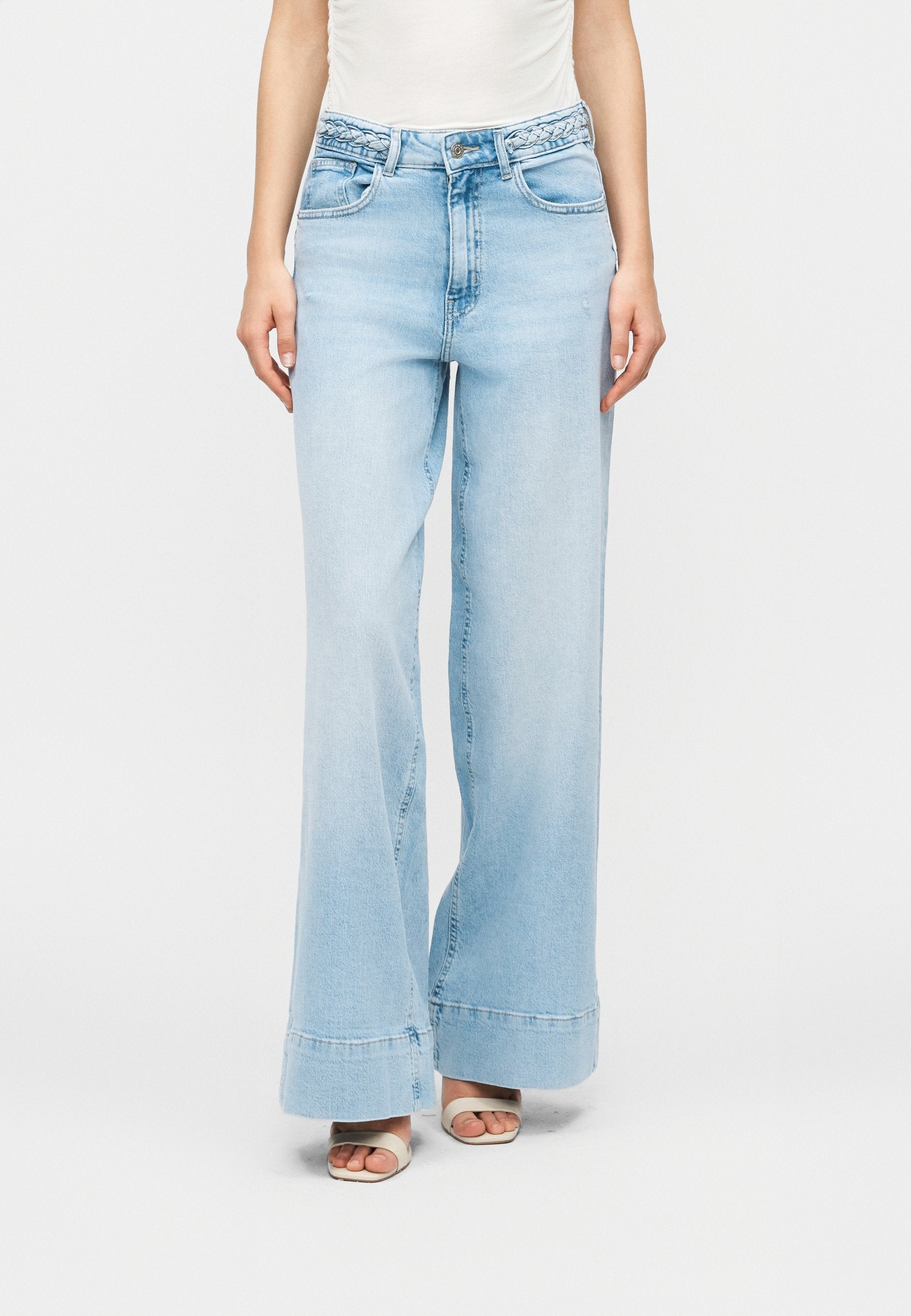 Wide-fit ONLJUICY High waist Wide Leg Fit Media 3
