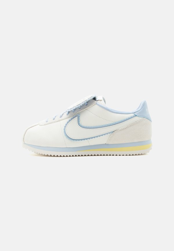 Nike Sportswear CORTEZ - Trainers - sail/soft yellow/hydrogen blue