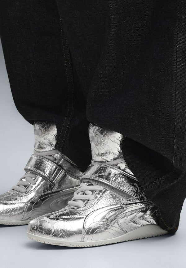 Puma SPEEDCAT WEDGE LUSTRE WNS - High-top trainers - puma silver