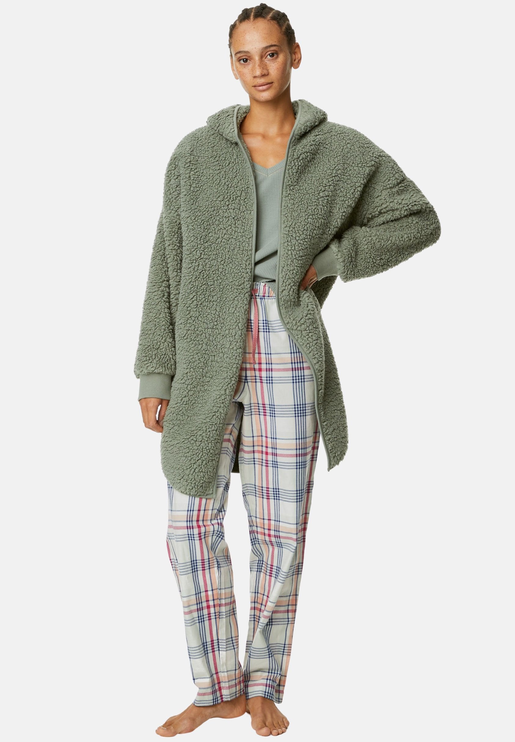 Marks & Spencer TEDDY BORG HOOD