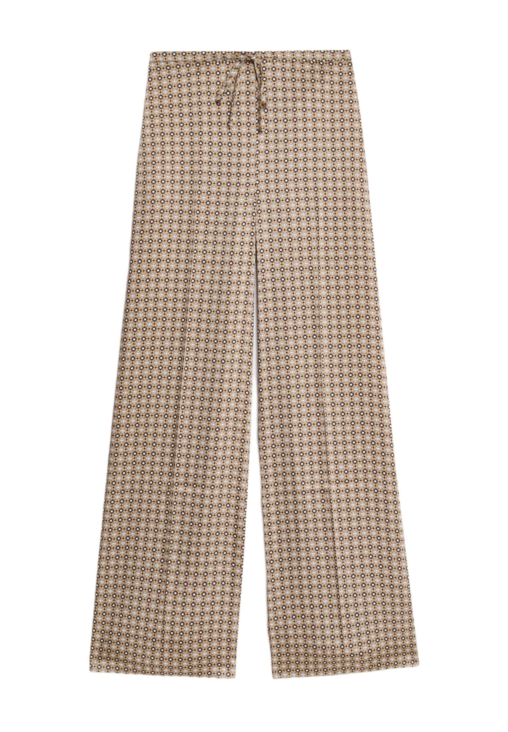Marks & Spencer GEOMETRIC DRAWSTRING WIDE LEG