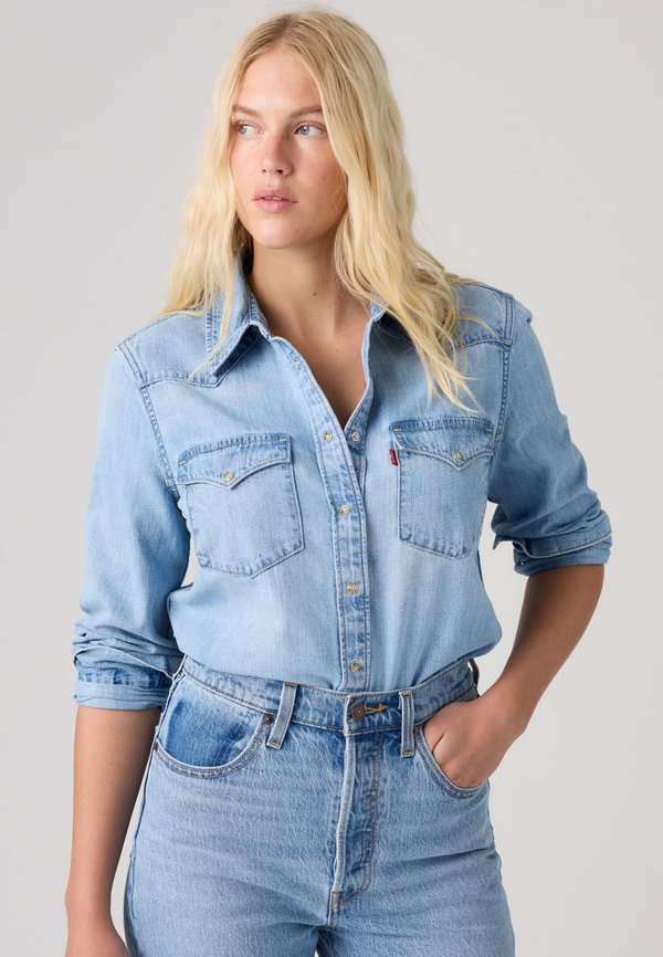 Levi's® HERITAGE WESTERN - Button-down blouse - sunbleach sunset