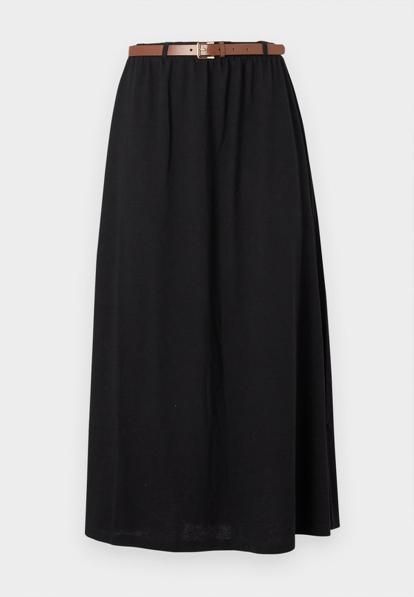 Vero Moda VMLUNA Long - A-line skirt - black