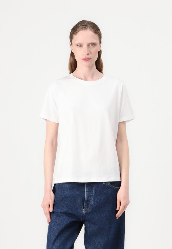 Calvin Klein SMOOTH CREW NECK TEE - Basic T-shirt - bright white