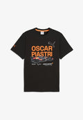 Puma MCLAREN RACING DRIVER PIASTRI  - Print T-shirt - black