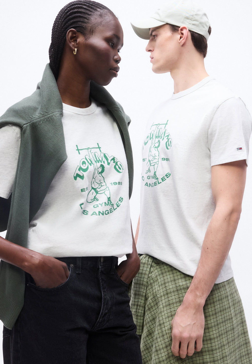 Tommy Jeans GRAPHIC PEACHED JERSEY T-SHIRT