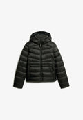 Superdry & Co HOODED FUJI QUILTED PADDED - Winter jacket - black