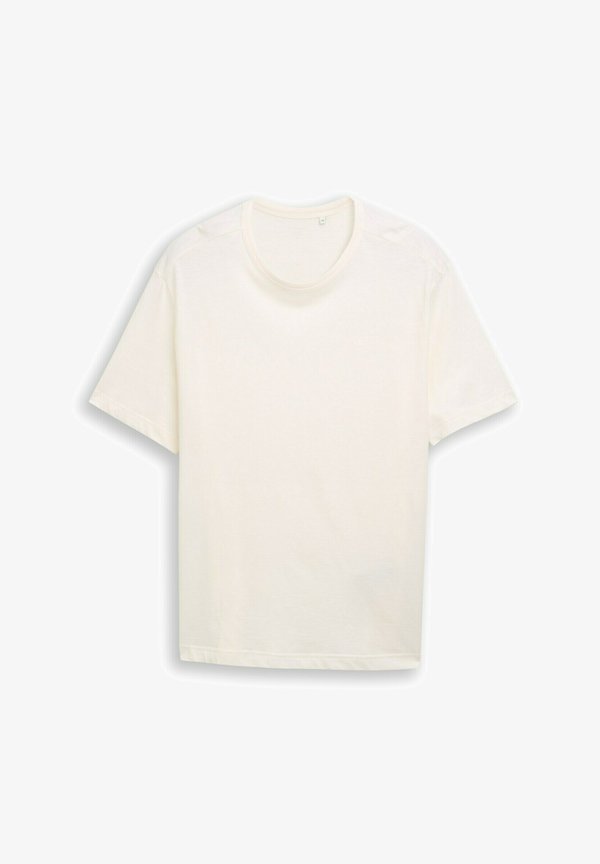 TOM TAILOR PLUS SIZE  - Basic T-shirt - gardenia white