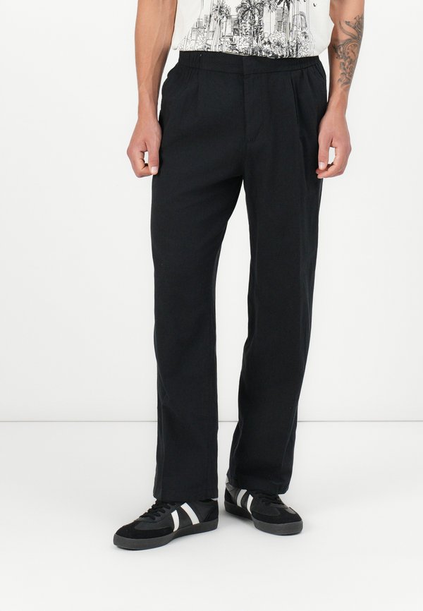 Jack & Jones Classic Wide Leg Fit - Trousers - black