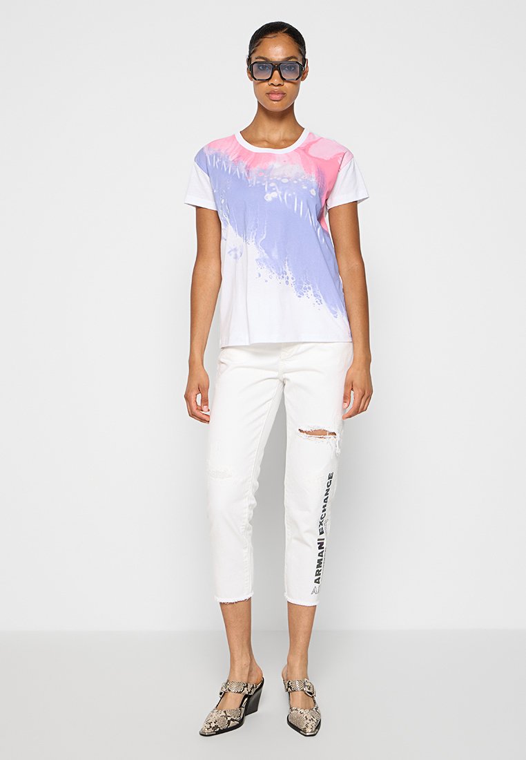 Armani Exchange T-Shirt print Media 2