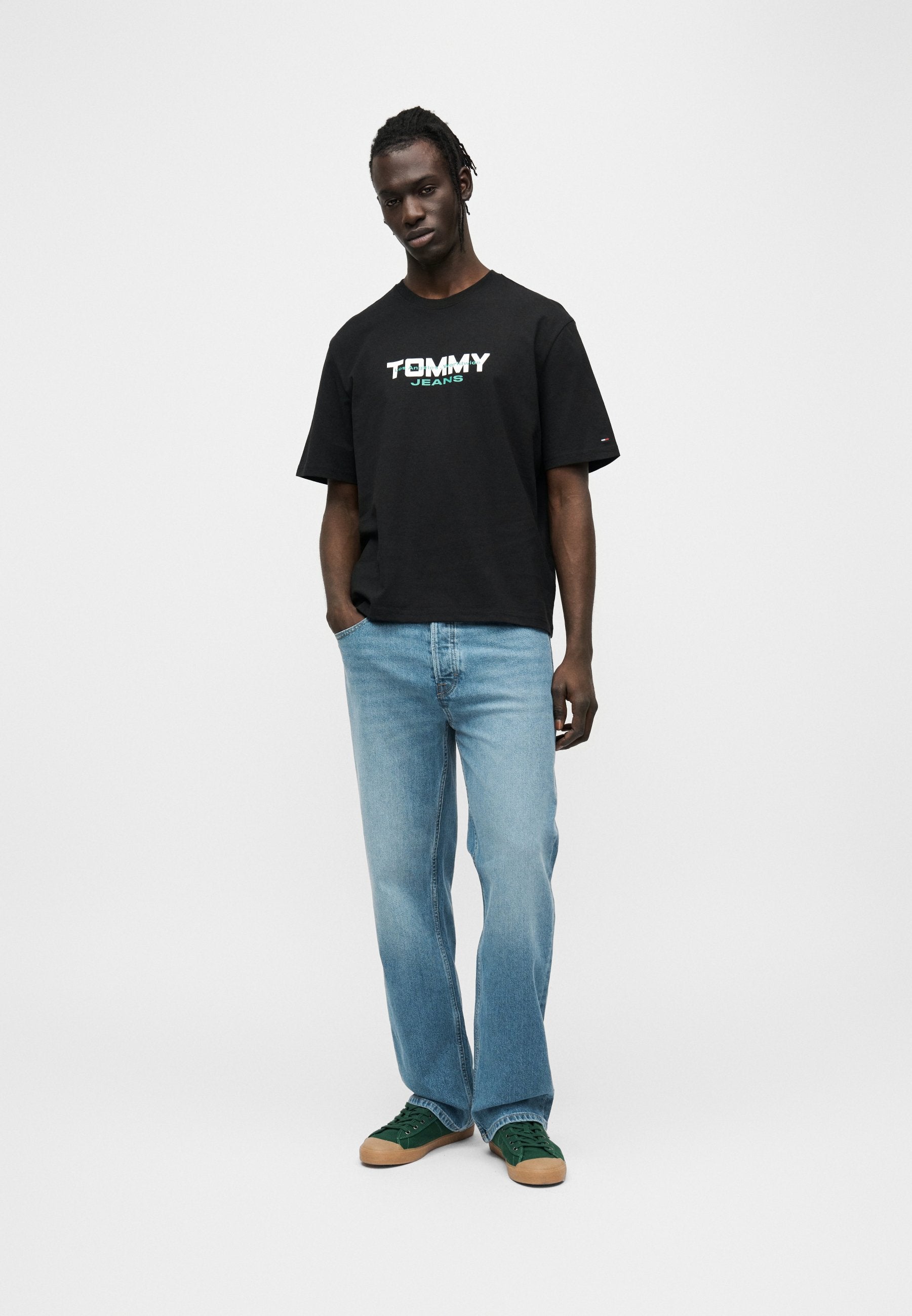 Tommy Jeans LOGO JERSEY CREW NECK T-SHIRT