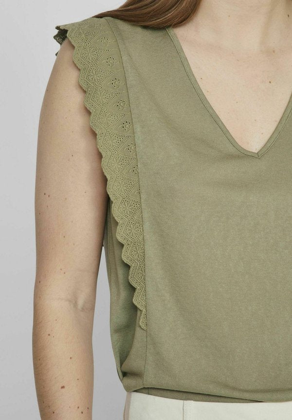 VILA Sleeveless V-neck