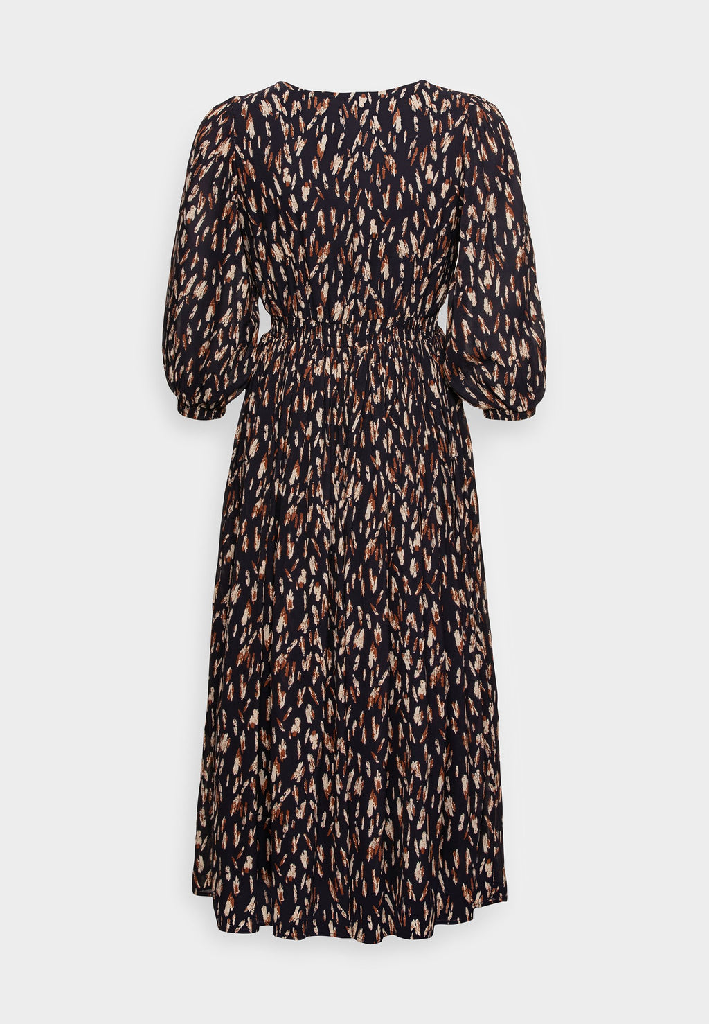 La Strada Unica RAINY V NECK MIDI DRESS
