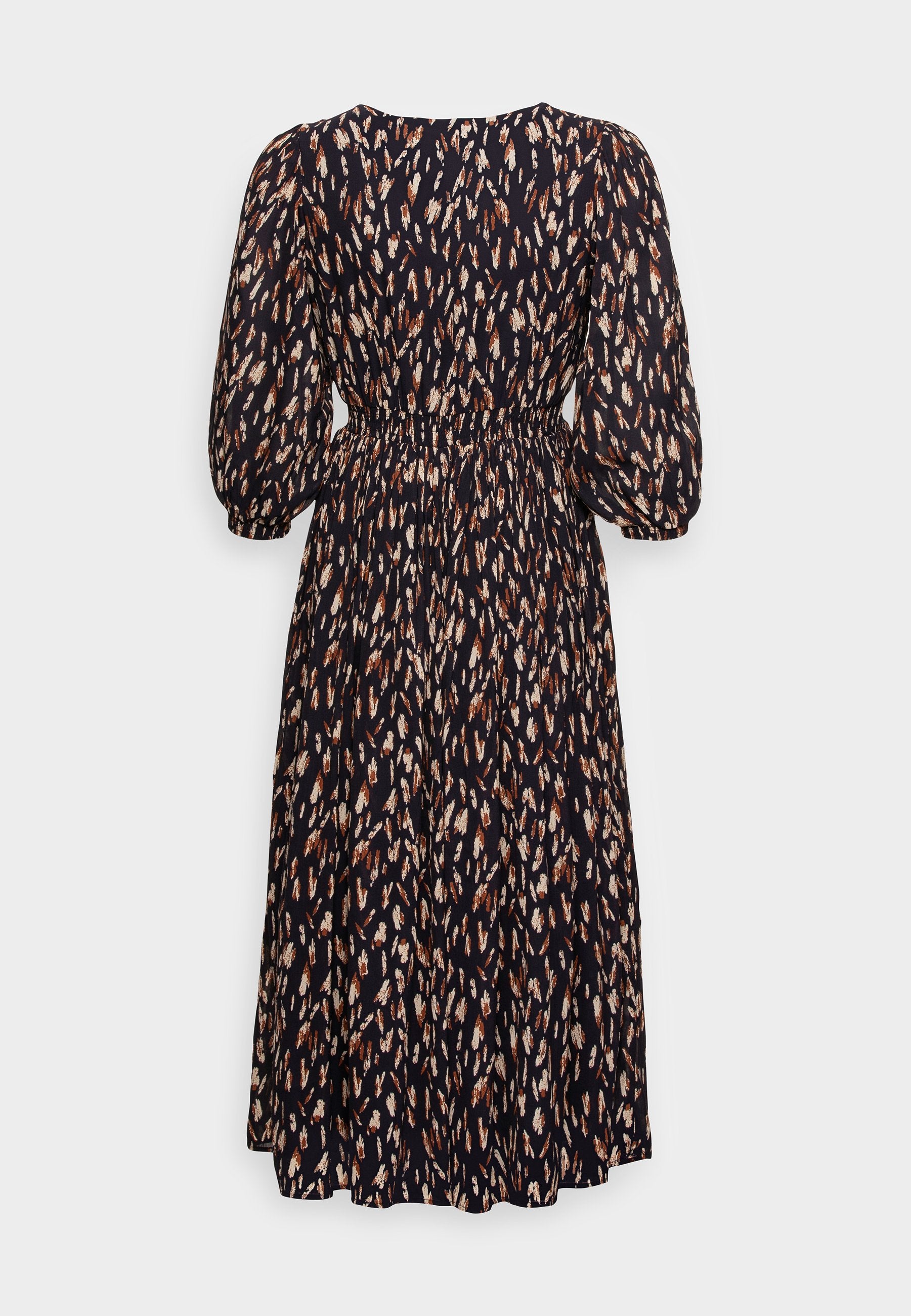 La Strada Unica RAINY V NECK MIDI DRESS