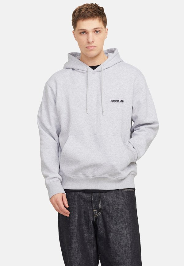 Jack & Jones Backprintet - Hoodie - weiß