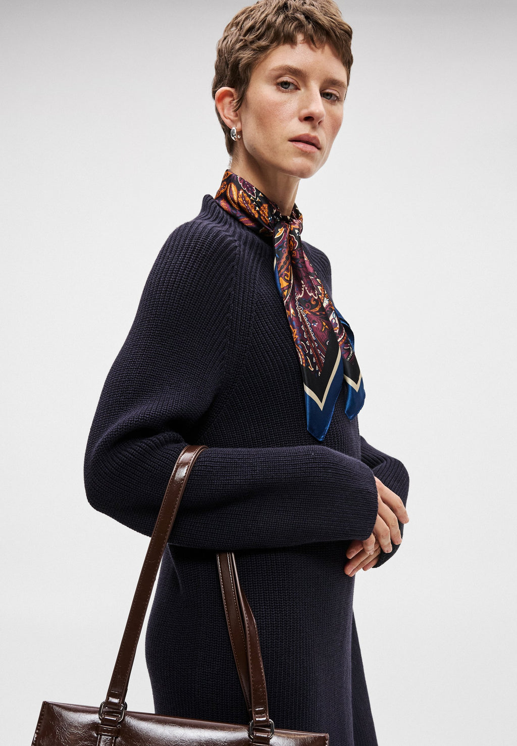 Marc O'Polo LONGSLEEVE STAND UP COLLAR