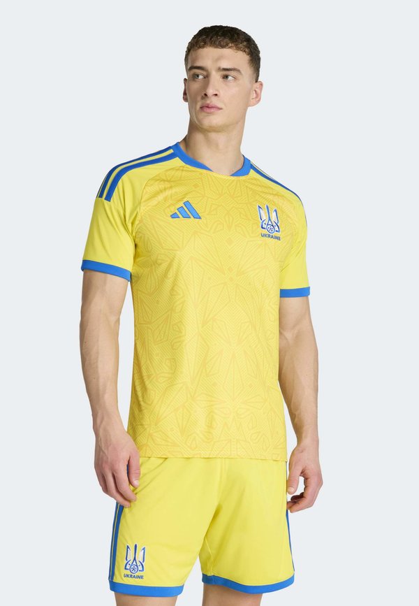 adidas Performance UKRAINE 26 HOME - National team wear - bright yellow