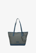 TOM TAILOR XENIA ZIP SHOPPER L - Handbag - blue