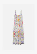 Vero Moda VMFLORA - Maxi dress - bright white
