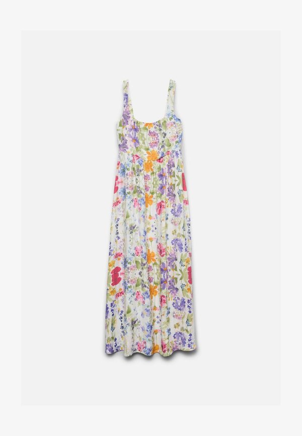 Vero Moda VMFLORA - Maxi dress - bright white