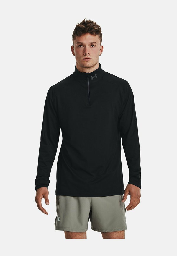Under Armour QUALIFIER - Long sleeved top - black