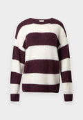 CLOSED CREW NECK STRIPED