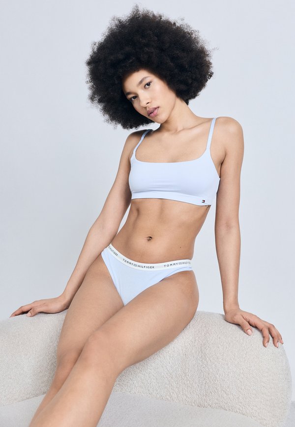 Tommy Hilfiger ESSENTIALS SCOOP NECK BRALETTE  - Bustier - sweet blue