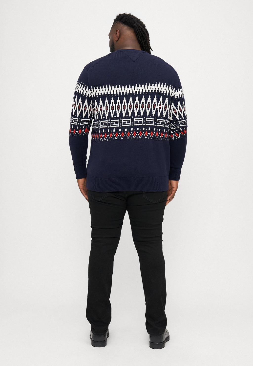 PLACED FAIRISLE C NECK Media 4