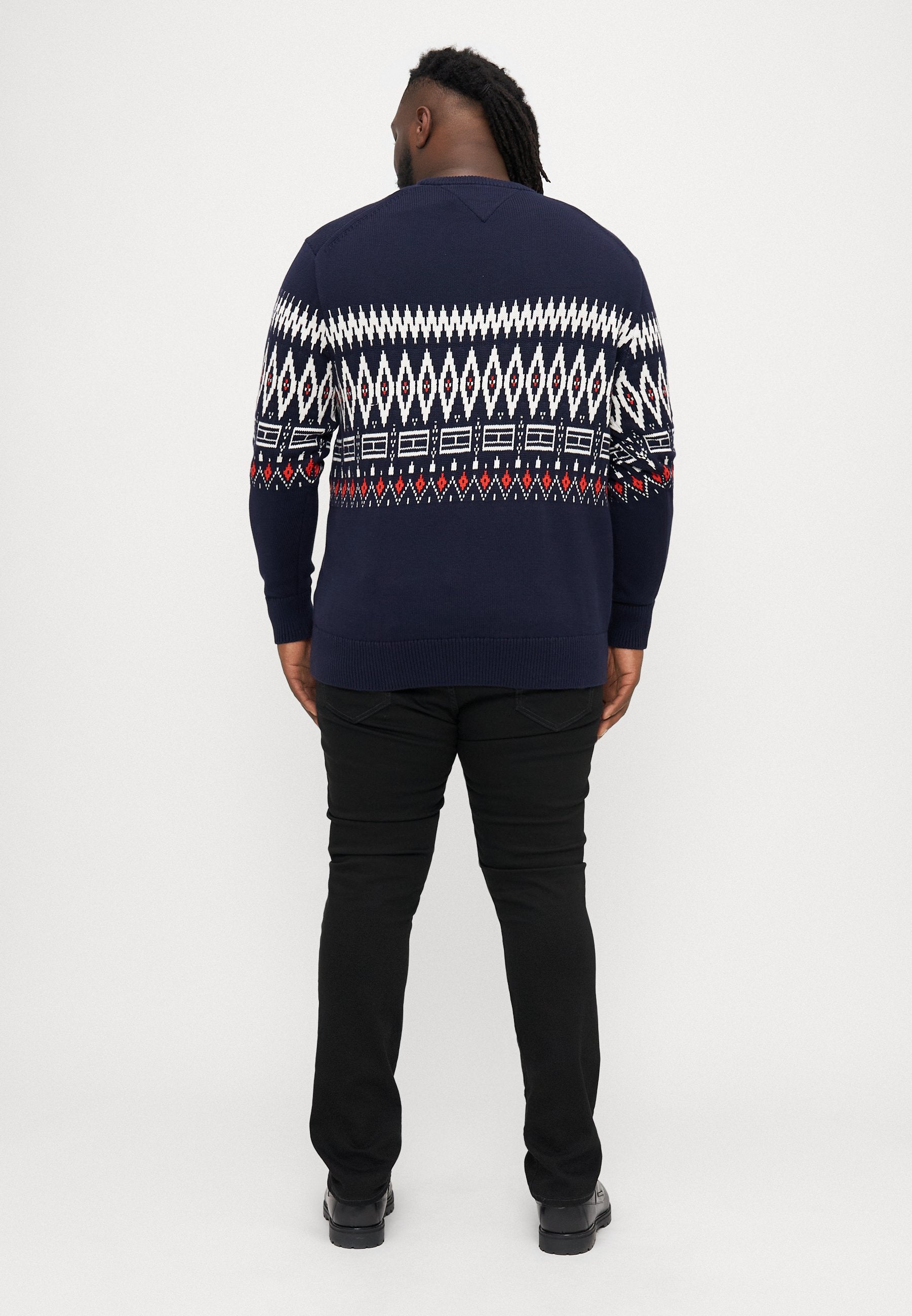 PLACED FAIRISLE C NECK Media 4