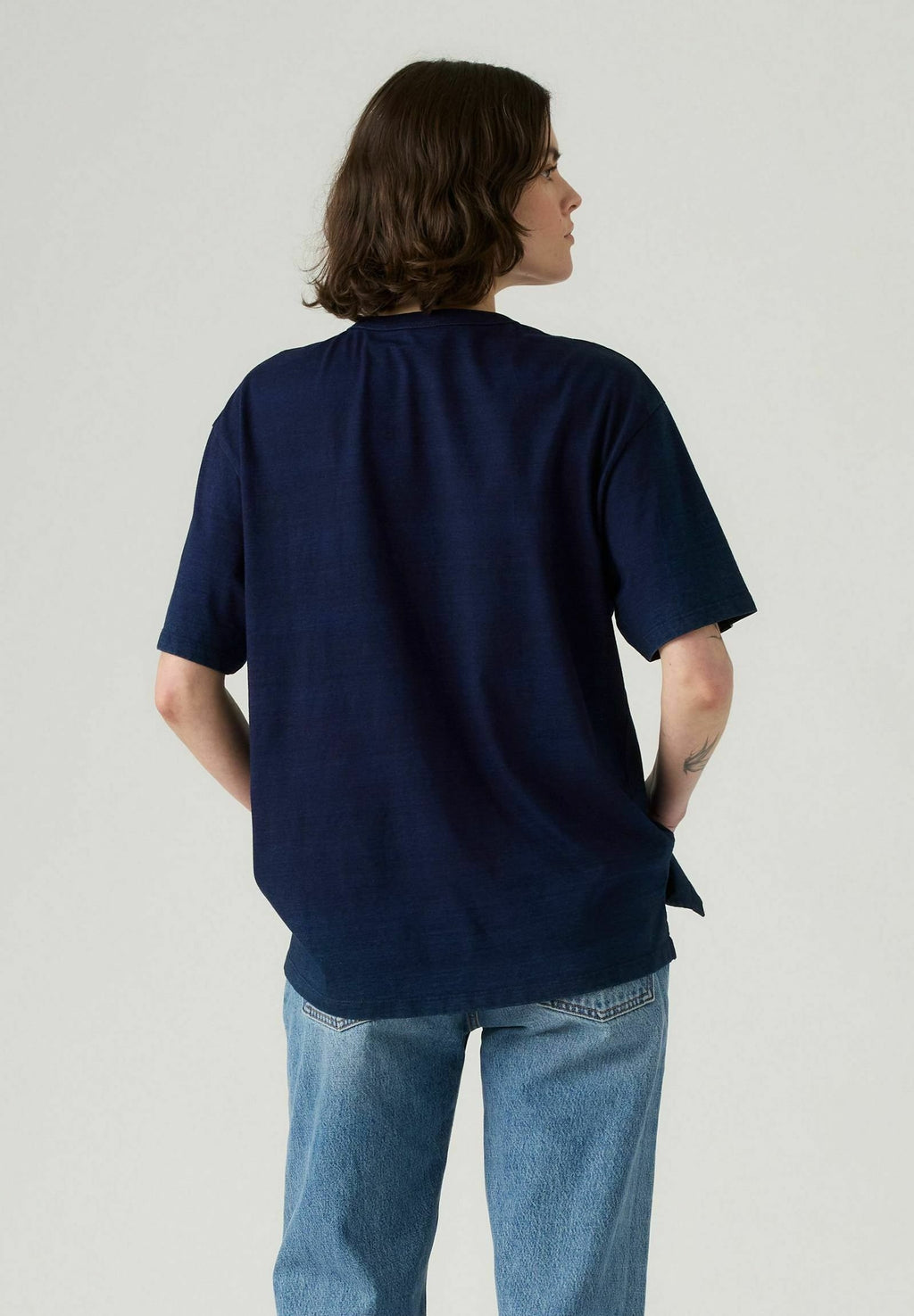 Levi's® TABOR TEE RAW EDGE APPLIQUE INDI