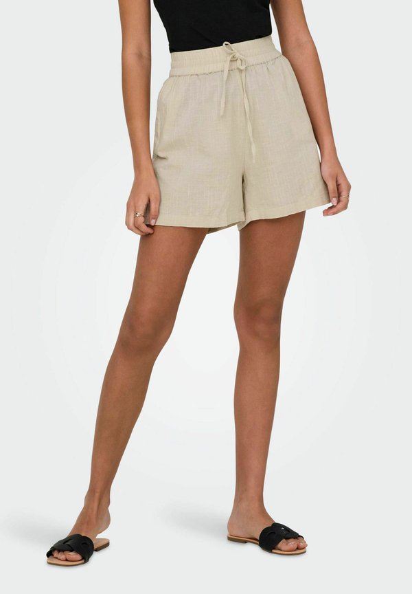 ONLY ONLTIZANA Loose Fit - Shorts - silver lining