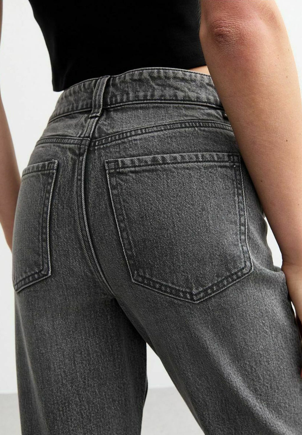 New Look CROPPED LEG MID-RISE MOM