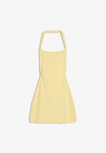 Bershka DRESS - Cocktail dress / Party dress - yellow