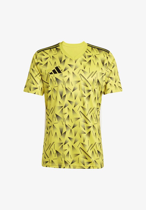 adidas Performance Sports T-shirt - gelbschwarz