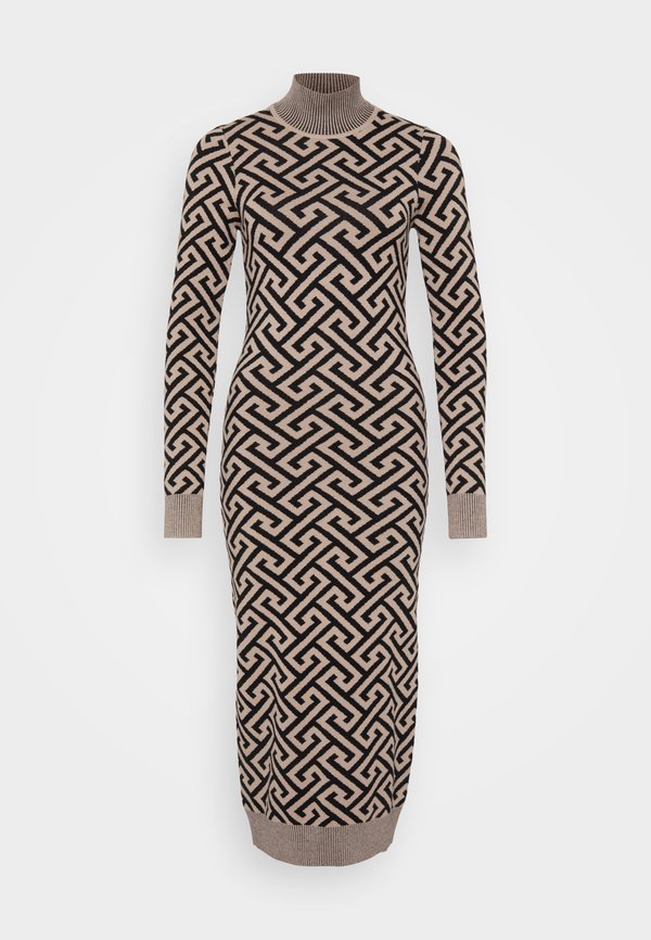 Vero Moda Tall VMARIA ART HIGH NECK CALF DRESS