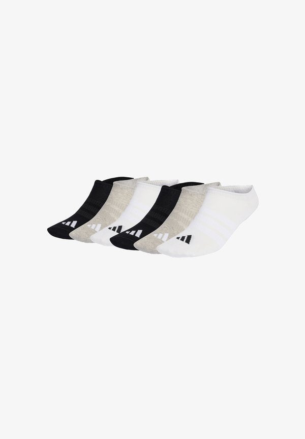 adidas Performance UNISEX THIN LIGHT SPORTSWEAR NO SHOW  6 PAIR PACK  - Sneaker socks - black