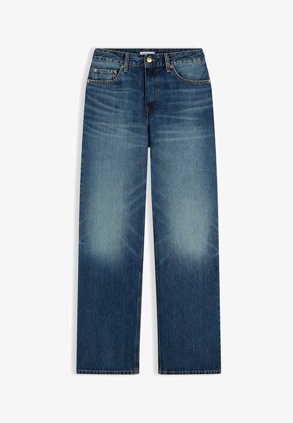 Tommy Hilfiger LOOSE STRAIGHT CAM RW - POLISHED VINTAGE - Loose Jeans - cam mid