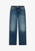 Tommy Hilfiger LOOSE STRAIGHT CAM RW - POLISHED VINTAGE - Loose Jeans - cam mid