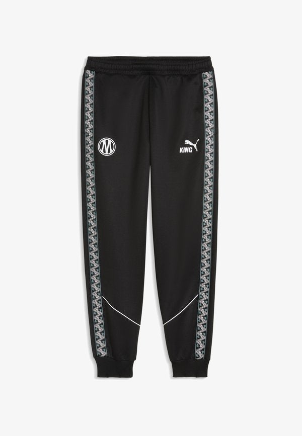 Puma OLYMPIQUE DE MARSEILLE KING ANTHEM HOSE - Club wear - black- white